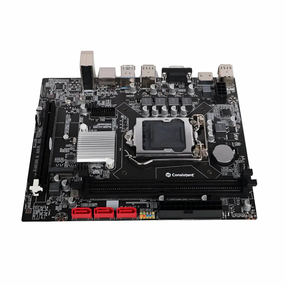 Consistent H110 DDR4 Motherboard For Intel 6th | 7th Gen with NVMe Slot view 2
